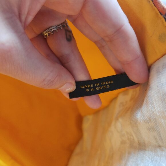 ⭐️ Chaudry Pop Art Comic Book Yellow Style Canvas Tote Purse - Picture 10 of 13